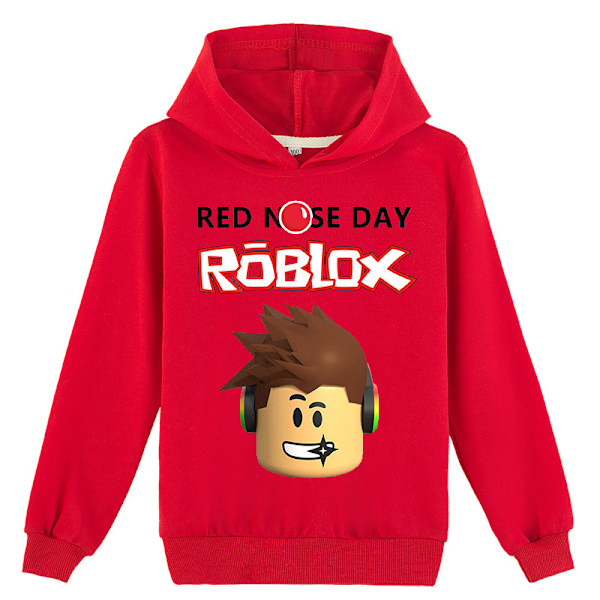 'Roblox' hoodie för barn unisex Purple 170cm
