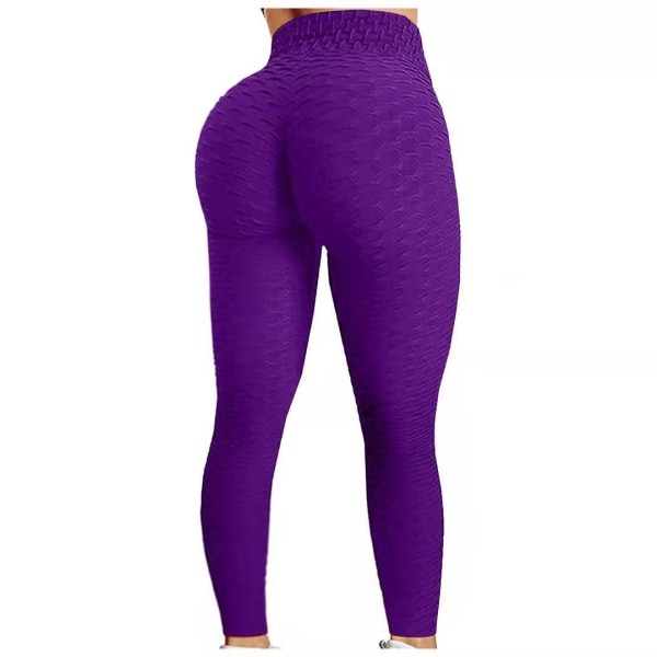 Tights Leggings med mönster Tie Dye Leggings Purple L