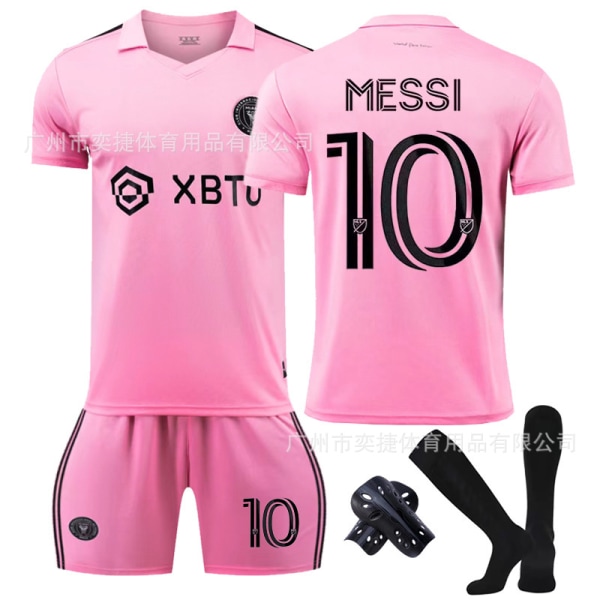 Inter Miami Lionel Messi #10 Fotbollströja Pack T-shirt 12 26