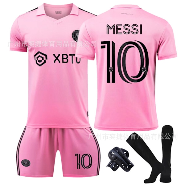 Inter Miami Lionel Messi #10 Fotbollströja Pack T-shirt 8 24