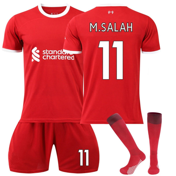 23/24 Jersey Set Vuxen Barn T-shirt kostym Fotbollssatser Fotboll träningströja Topp 22/23 chelsea-home#blank 22 (6-7 years)