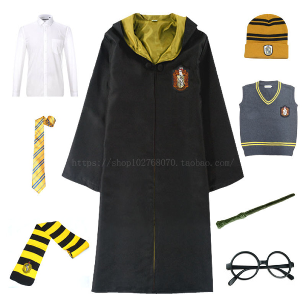 Harry Potter Cosplay Kostym Unisex Vuxen/barn Gryffindor Ravenclaw B XXL