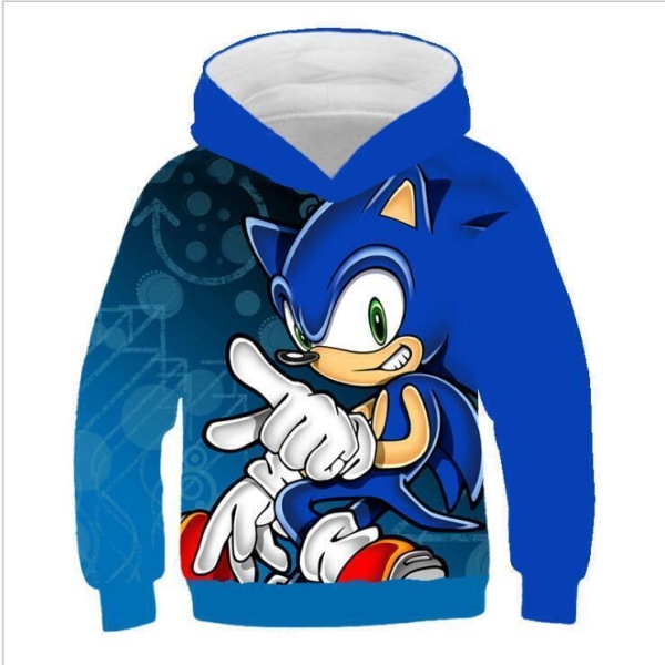 Sonic The Hedgehog Kids Pojkar Hoodie Sweatshirt Winter Rock Tops #9 2-3 Years