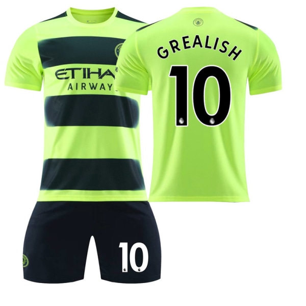 Manchester City 22/23 Ny säsong fotbollströja barn Grealish 10 #XXXL