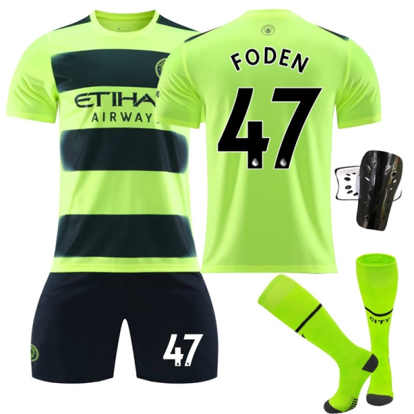 Manchester City 22/23 Ny säsong fotbollströja barn Debruyne 17 With socks #20