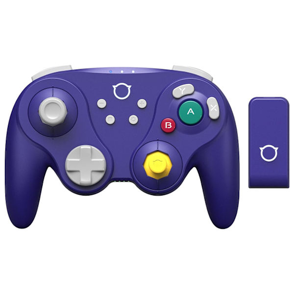NYXI Warrior GameCube Trådlös Switch Pro Controller lila lila