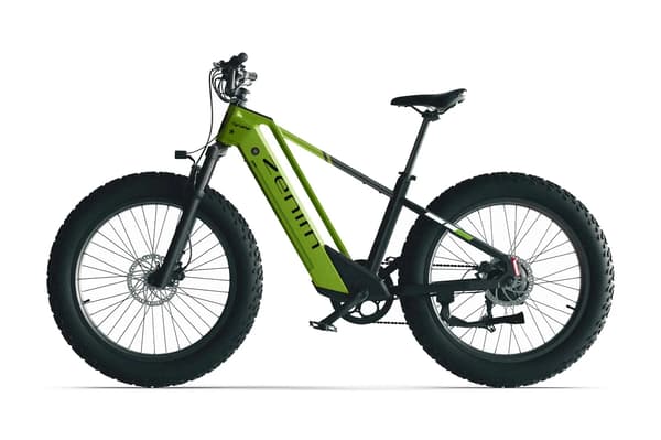 Cyrusher Zenith Elcykel 52V sar, aluminiumram - grön Grön