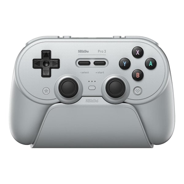 8BitDo Pro 3 Bluetooth Controller för Switch/Switch 2 grå grå