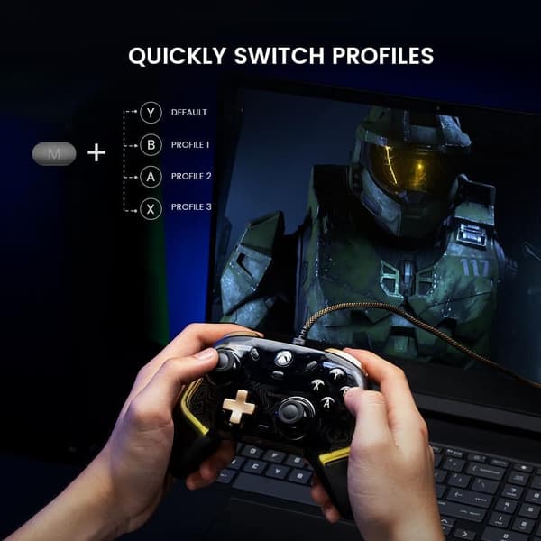 GameSir Kaleid Controller för Xbox Series X|S guld guld