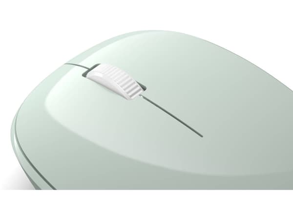 Microsoft Småformat Mus i Mintgrön – Bärbar, Trådlös, Modern Design