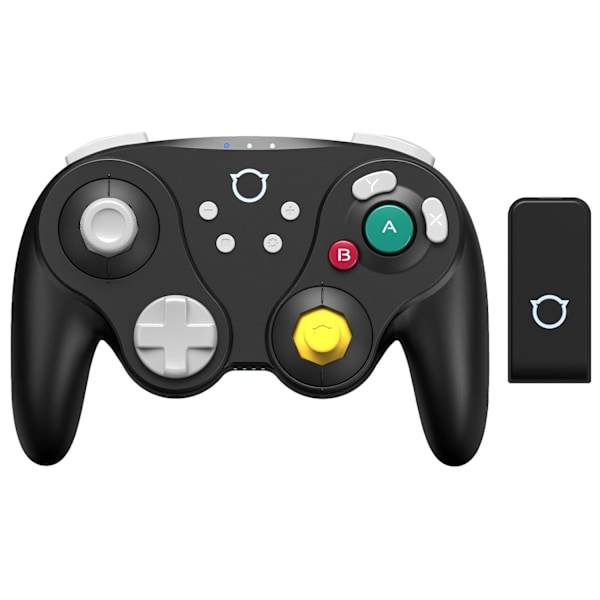 NYXI Warrior GameCube Trådlös Switch Pro Controller svart svart