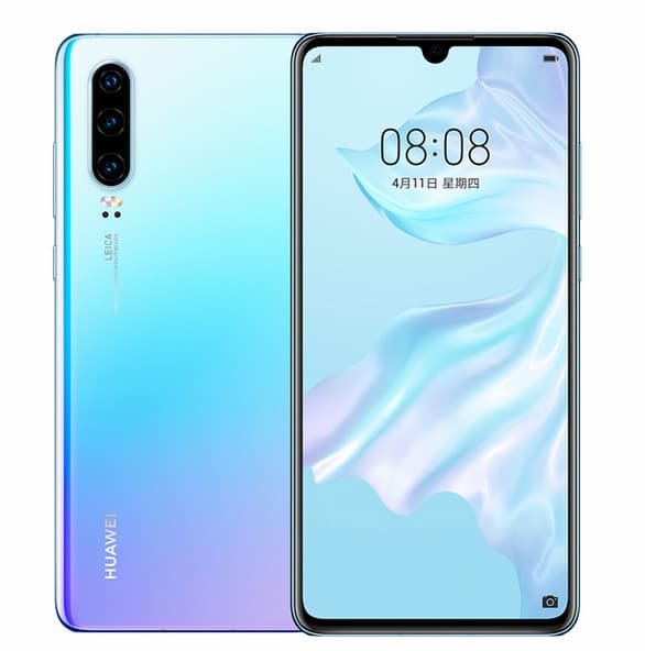 Smartphone Huawei P30 Dubbel SIM 8 / 128 GB - Skyland blå