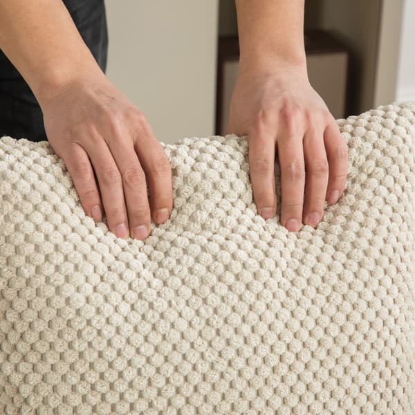 HOMAIRE modulsoffa i chenille med 30D högelastiskt skum, ljus kaki Light Khaki