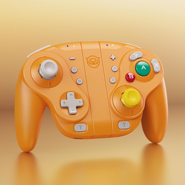 NYXI Wizard Gamecube Switch Trådlös Kontroll orange orange
