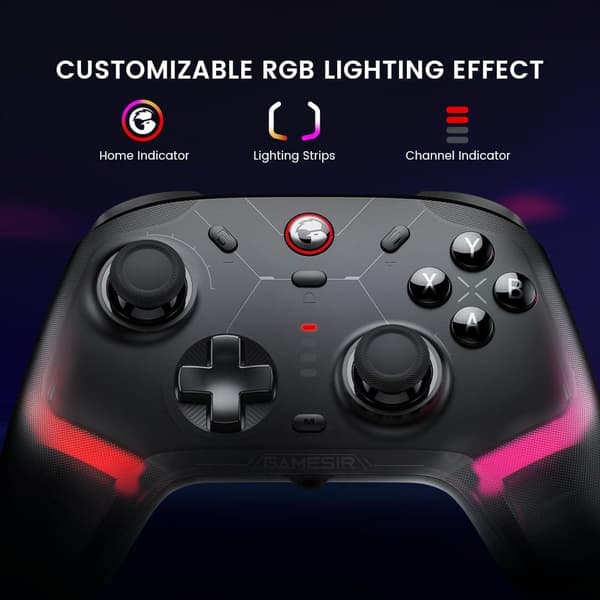 GameSir Cyclone 2 trådlös handkontroll vit vit