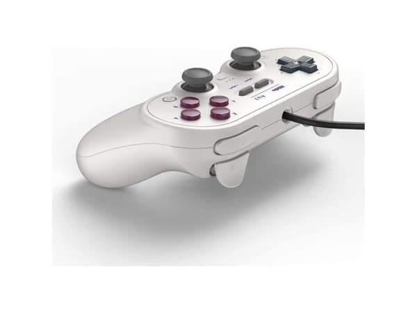 8BitDo Pro 2 Trådad Spelkontroll (Vit)