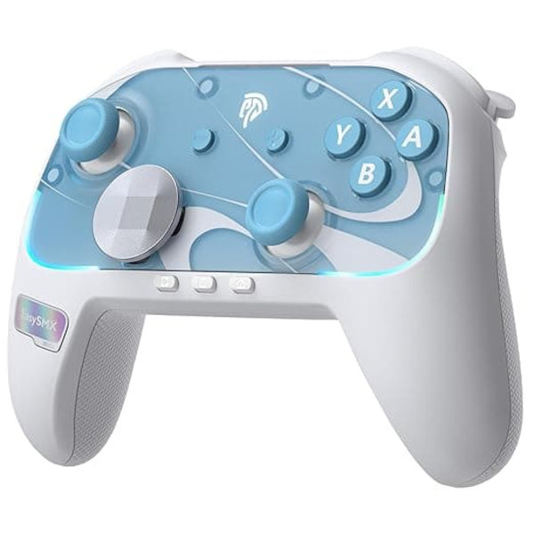 EasySMX S10 Controller för Switch 2/ Switch/PC vit vit