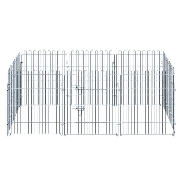 HOMAIRE 8-delars valphage i stål, 63x76 cm, silver Silver