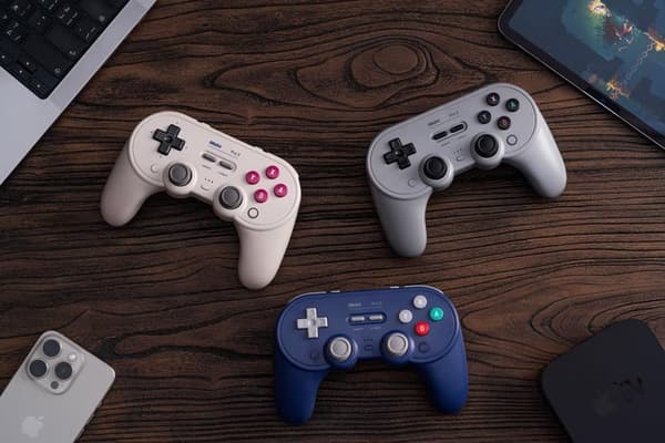 8BitDo Pro 3 Bluetooth Controller för Switch/Switch 2 grå grå