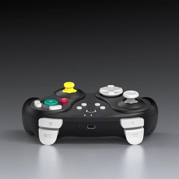 NYXI Warrior GameCube Trådlös Switch Pro Controller svart svart