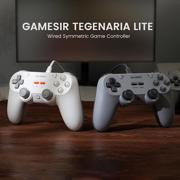 GameSir Tegenaria Lite Trådbunden Spelkontroll För Switch vit vit