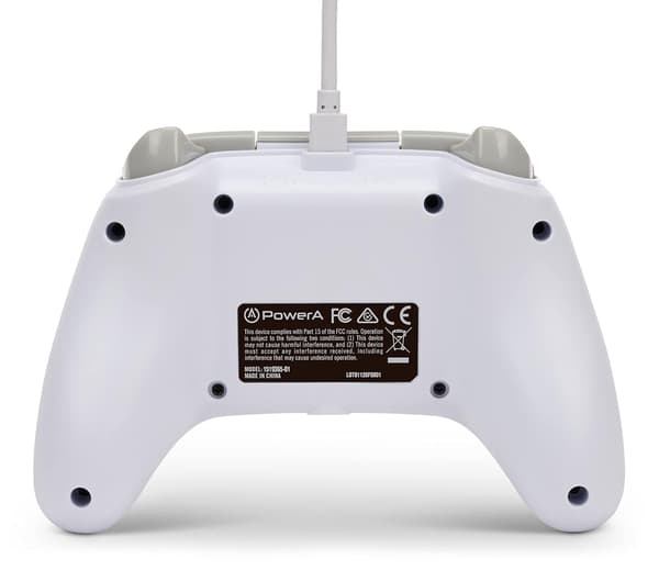 PowerA Wired Controller för Xbox Series X|S - Vit, gamepad, videospel / spelkontroll, fungerar med Xbox One vit