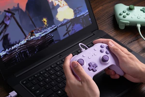 8Bitdo Ultimate 2C Trådbunden Kontroll lila lila