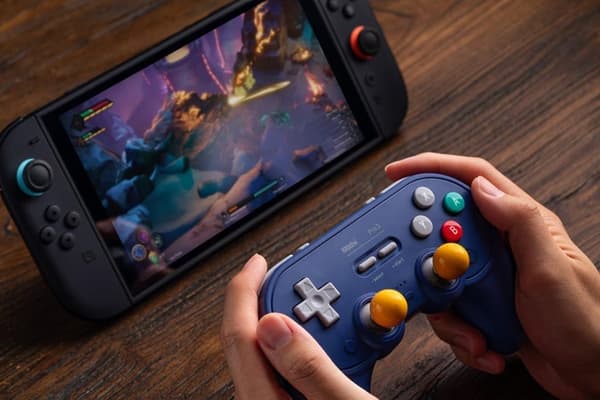 8BitDo Pro 3 Bluetooth-kontroller för Switch/Switch 2 lila lila