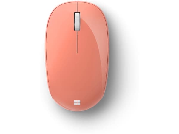 Microsoft Surface Bluetooth-mus, Tyst & Ergonomisk, Kontor/Resa - 12 mån, Korallorange