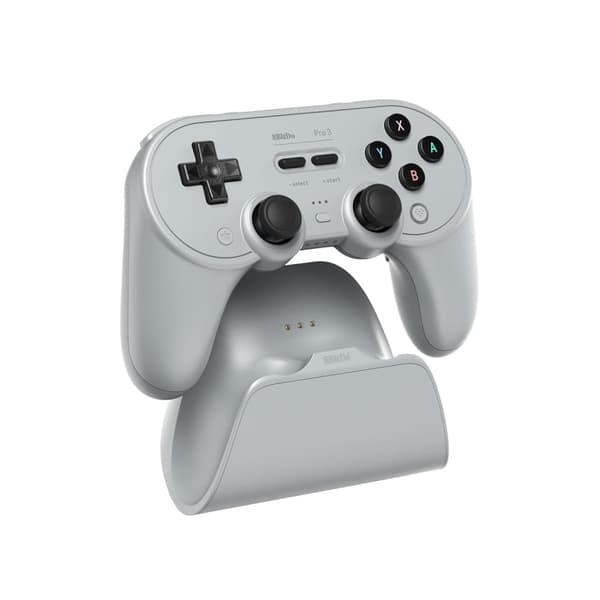 8BitDo Pro 3 Bluetooth Controller för Switch/Switch 2 grå grå