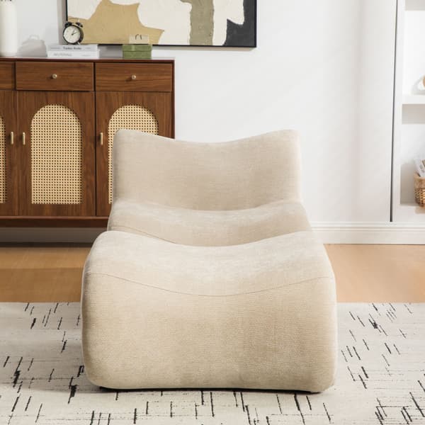 HOMAIRE modulsoffa i chenille med 30D skum, ljus khaki Light Khaki