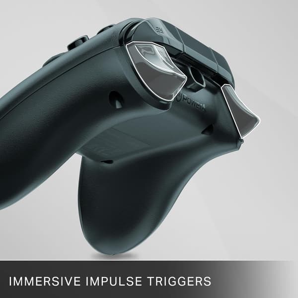PowerA Wired Controller för Xbox Series X|S - Svart, Gamepad, Video Game Controller Fungerar med Xbox One svart