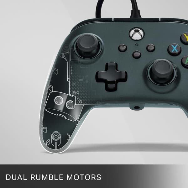 PowerA Wired Controller för Xbox Series X|S - Svart, Gamepad, Video Game Controller Fungerar med Xbox One svart