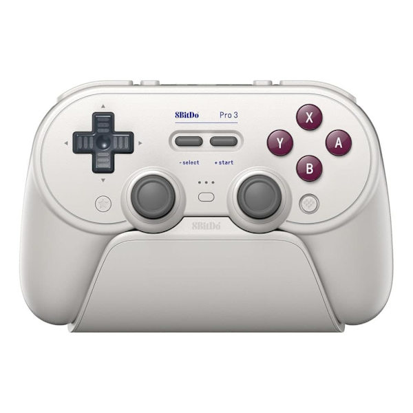 8BitDo Pro 3 Bluetooth-kontroller för Switch/Switch 2 classic beige