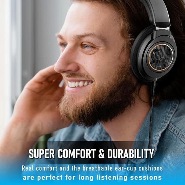Philips SHP9600 headset, svart svart