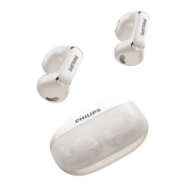 Philips TAT4459 Bluetooth-hörlurar för sport, vita vit