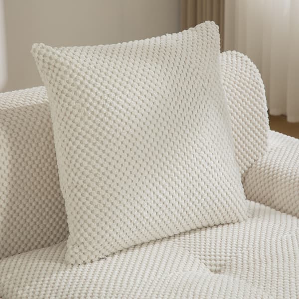 HOMAIRE modulsoffa i chenille med 30D skum, beige Beige