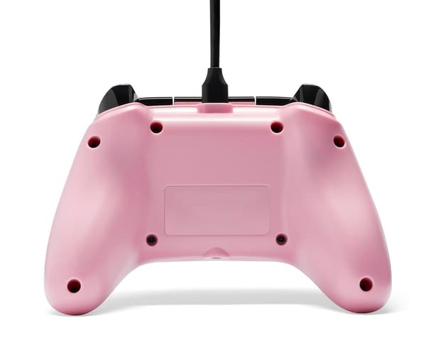 PowerA Wired Controller för Xbox Series X|S - Rosa, gamepad, videospel/spelkontroll, fungerar med Xbox One rosa