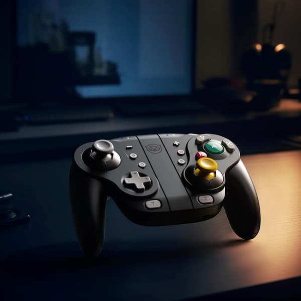 NYXI Wizard Gamecube Switch Trådlös Kontroll svart svart