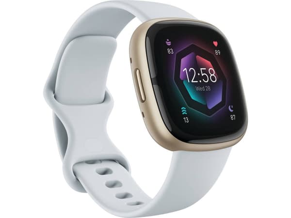FITBIT Sense 2 Smartklocka (Bluetooth – 6 dagars batteritid – Blå)