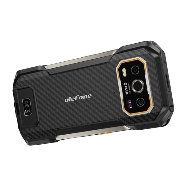 smartphone ulefone rustning 27t dubbel sim 12 / 256 GB - svart svart