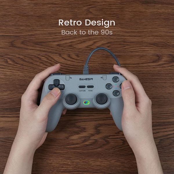 GameSir Tegenaria Lite Trådbunden Spelkontroll För Switch grå grå