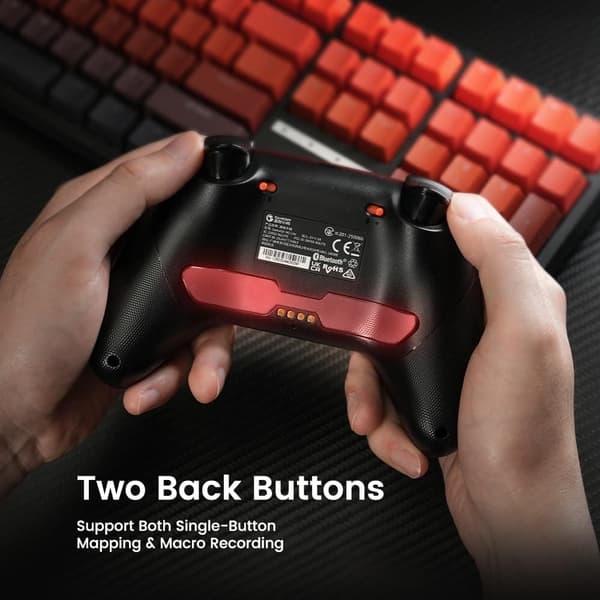 GameSir Nova 2 Lite Trådlös PC Controller grå svart