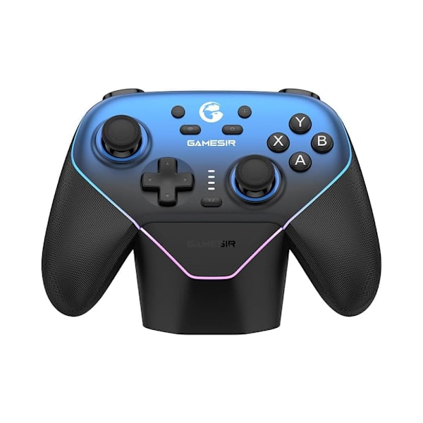 GameSir Super Nova trådlös spelkontroll för PC/Switch Blå blå