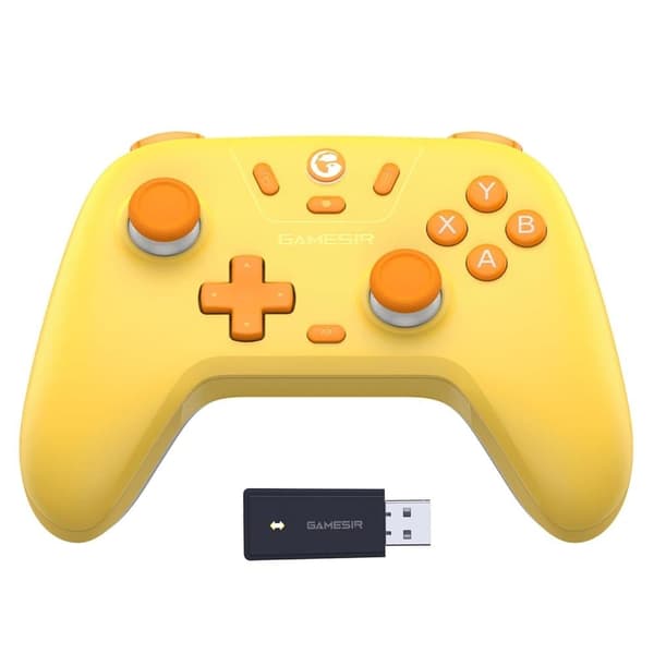 GameSir Nova Lite 2.4g trådlös handkontroll gul gul
