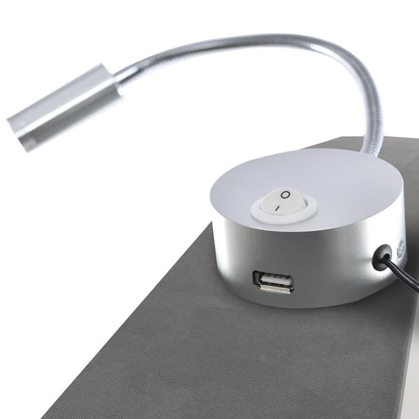 HOMAIRE Grå Sammet Sängram med Förvaring, Läsbelysning och USB-laddning Grå 206 x 103 x 95 cm