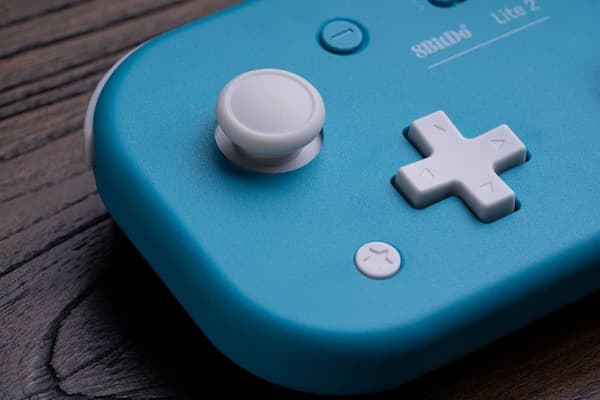 8Bitdo Lite 2 Bluetooth Gamepad för Switch, Switch Lite, Android, Blå blå