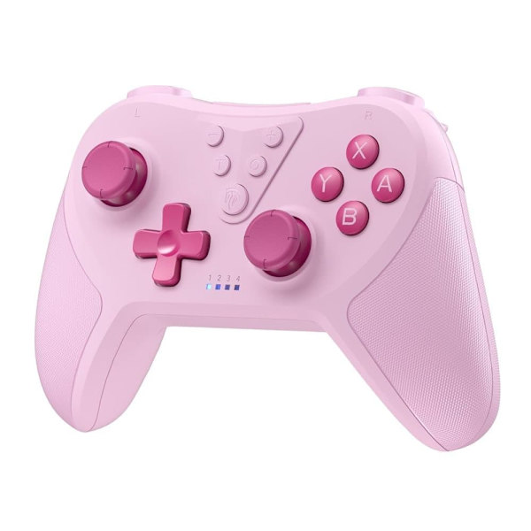 EasySMX T37 trådlös switchkontroll för switch rosa rosa