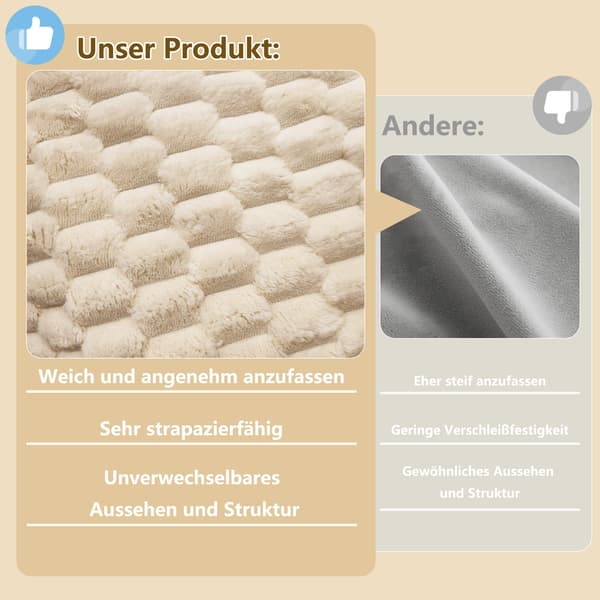 HOMAIRE multifunktionell bäddsoffa med LED-belysning i sammet och MDF-ram, beige Beige 229 x 191 x 68 cm