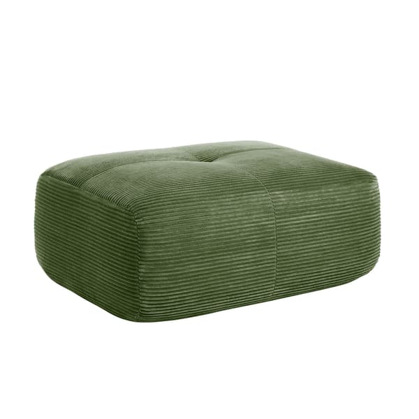 HOMAIRE Hamlet Ottoman i grön Manchester Grön 92.5 x 75 x 40 cm